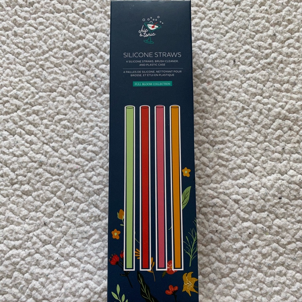 Chic & Tonic Silicone Straws